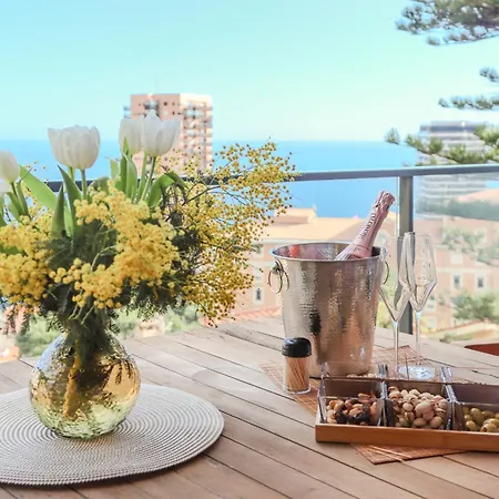 Apartmán Monte Coast View - Luxe & Pleine Vue - Aux Portes De Monaco